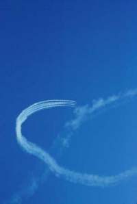 Spuren der Kunstflieger